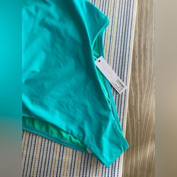 Jolyn Nova Scotia One piece Swimsuit Size XL  Mint Green Deep Back NWT - Picture 10 of 16